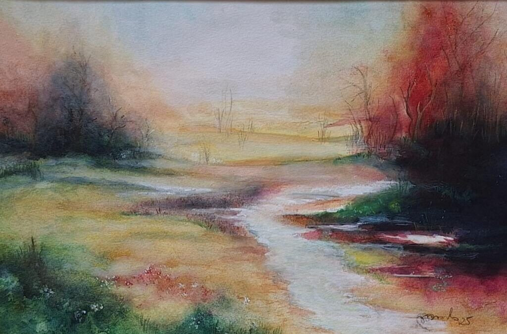 Ausstellung der Malgruppen Farbenspiel und Mittwochsmaler unter der Leitung von Frau Monika Wagner